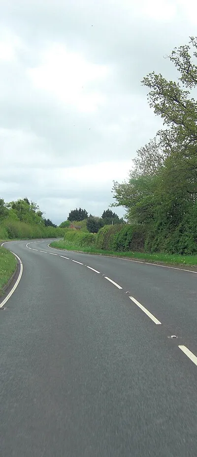 A4104 south of Lower Hook Farm