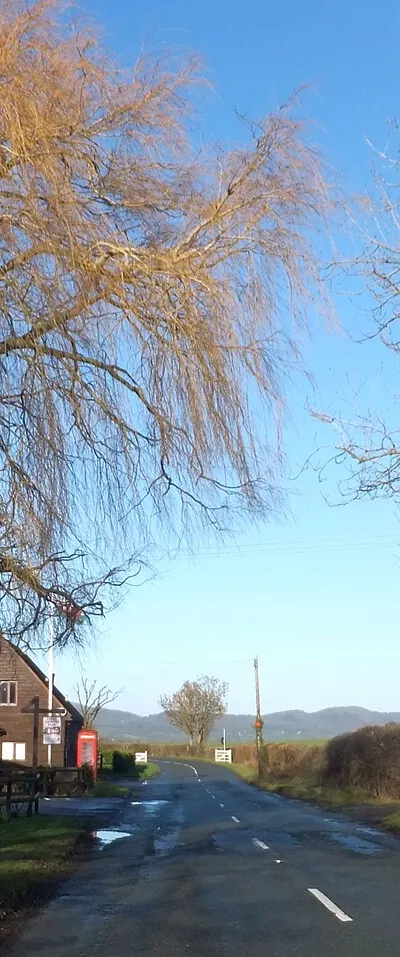 A438 passing Three Counties Park