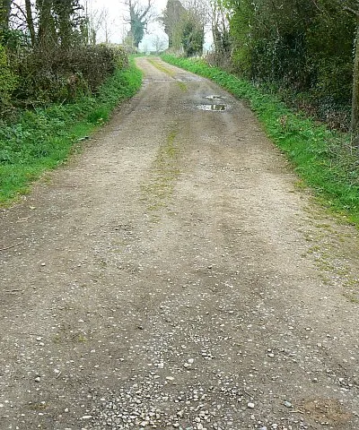 Byway, Tetbury Upton The byway doesn't go anywhere of great significance. It becomes a bridleway a little further on.
