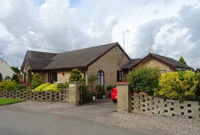 Bungalow opposite the church, Elmstone Hardwicke