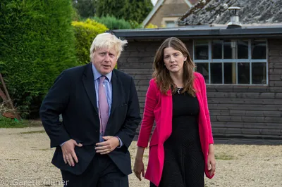 Boris John (Mayor of London) visited Wiltshire Chilli Farm on 2 Sep 14 with Michelle Donelan, Conservative PPC for Chippenham