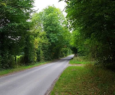 Minor road at Foxhill, Wilts