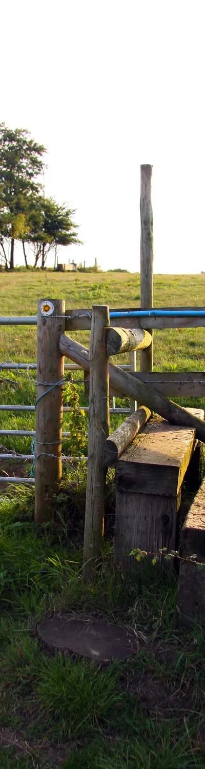 A stile to the footpath