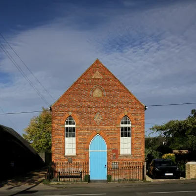 Former Primitive Methodist chapel at The Green, Standlake, Oxfordshire, seen from the east