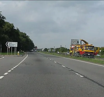 A417 at Beechpike junction