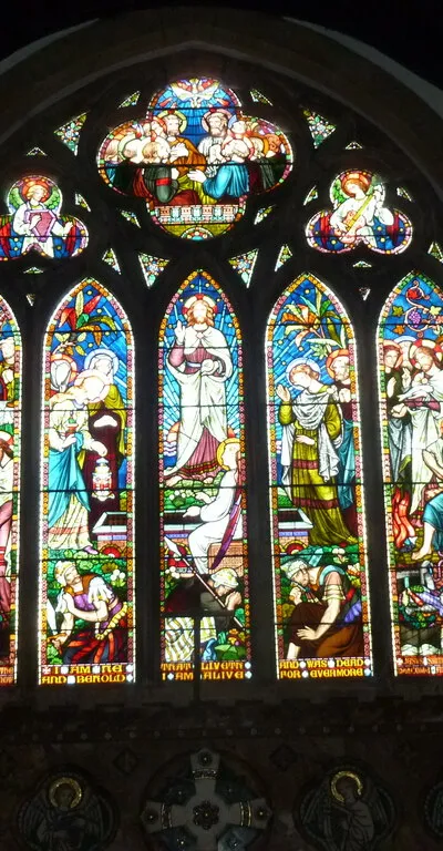 Church of St John the Baptist, Fladbury, east window