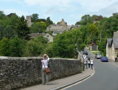 A popular view in Steeple Aston