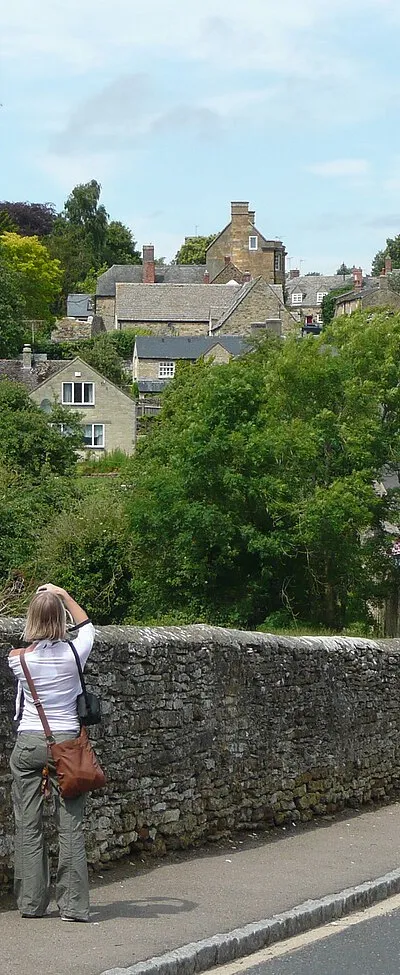 A popular view in Steeple Aston
