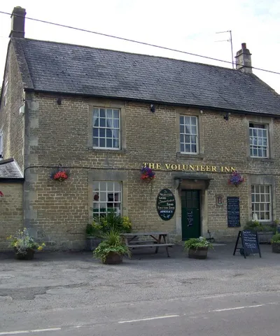 The Volunteer Inn, Great Somerford An early 18th century public house.