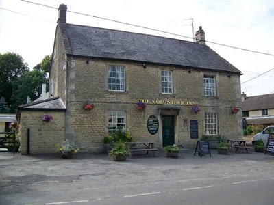 The Volunteer Inn, Great Somerford An early 18th century public house.