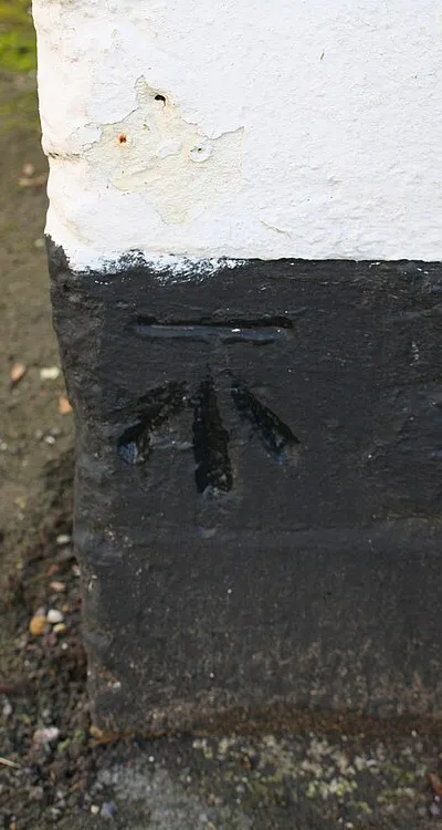 Benchmark on 'The White Hart'
