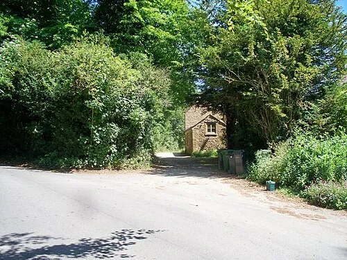 Bridleway meets road