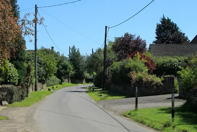 2012 : Village street, Littleton Drew