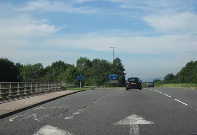 A4019, Junction 10, Northbound, M5 Motorway