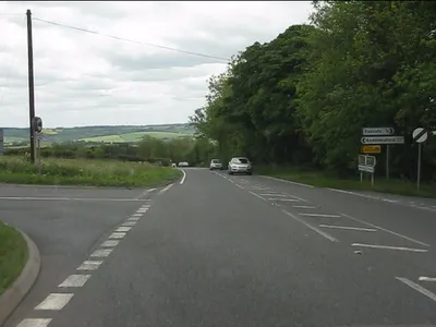 A436 at the Kilkenny junction