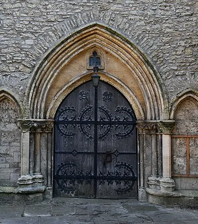 Abingdon, St. Helen's Church: North entrance