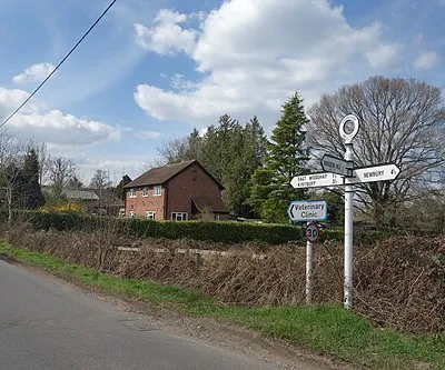 Signpost at Ball Hill