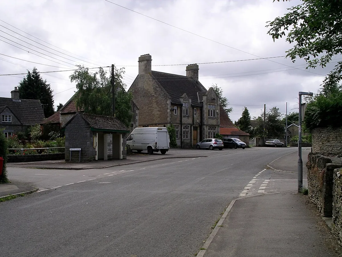 photo of the village of Hullavington, Wiltshire, England