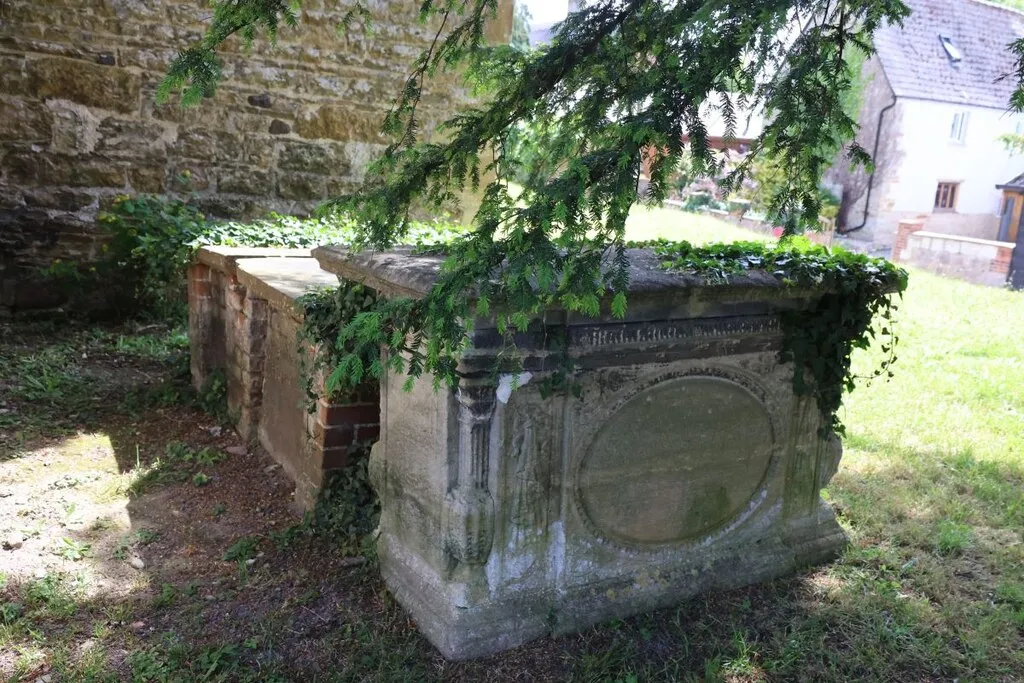A row of tombs
