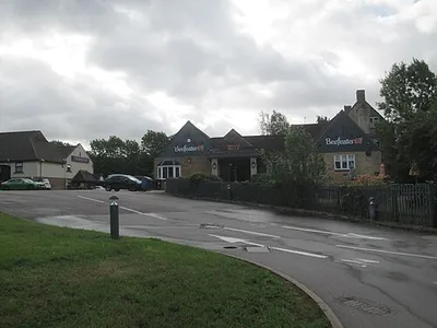Access  road  to  Premier  Inn  and  Beefeater  Grill