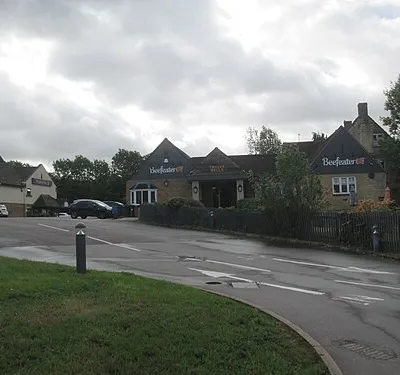 Access  road  to  Premier  Inn  and  Beefeater  Grill