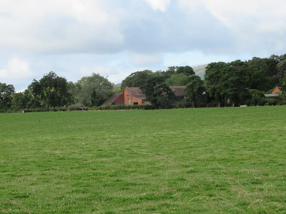 Across the field to Upper Woodsfield Farm
