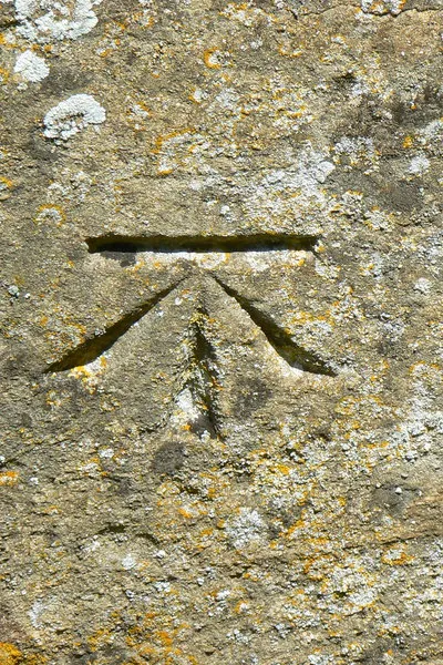 Benchmark, St Leonard's Church, Upper Minety, Malmesbury