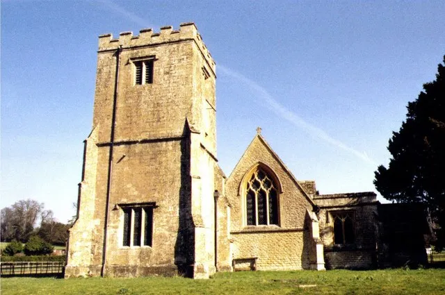 Church of England parish church of All Saints, East Lockinge, showing the west tower built in 1564