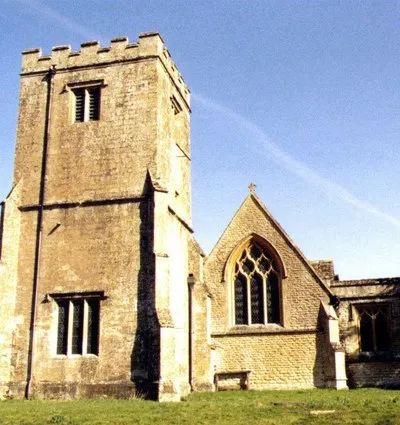 Church of England parish church of All Saints, East Lockinge, showing the west tower built in 1564