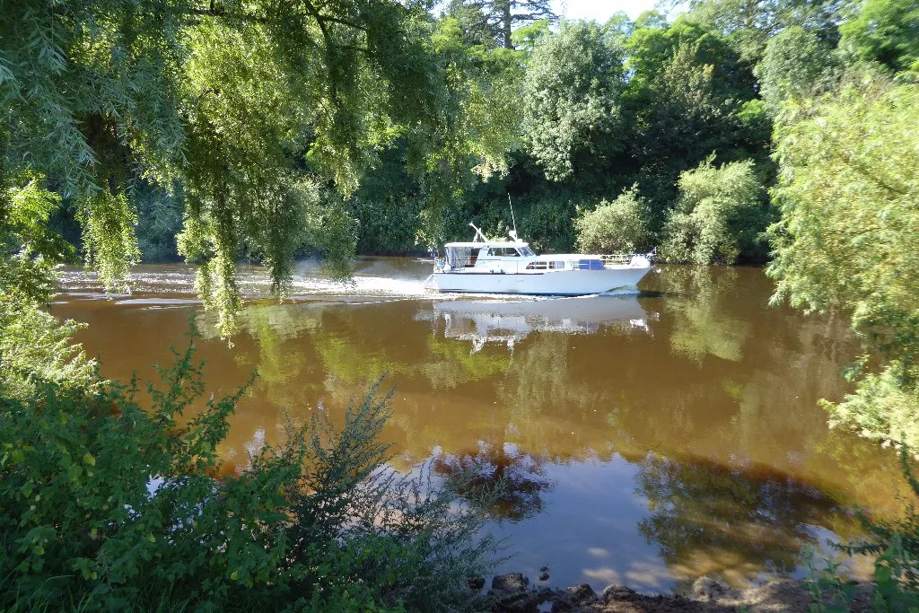 A cruiser on the River Severn