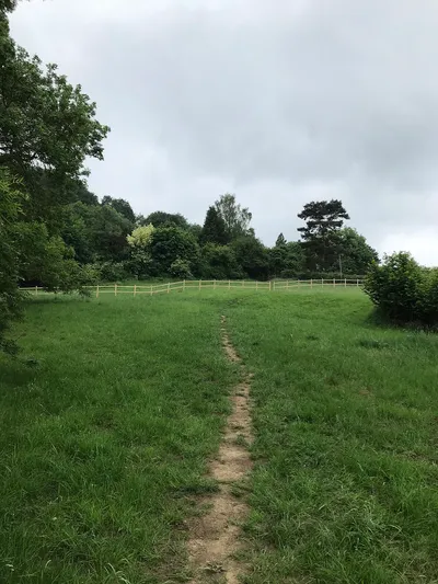 A paddock on the Cotswold Way