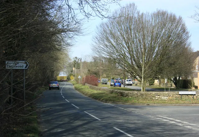 2010 : Minor road between Colerne and Ford