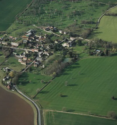 Conderton from the air The small village of Conderton is situated below the southern slopes of Bredon Hill.