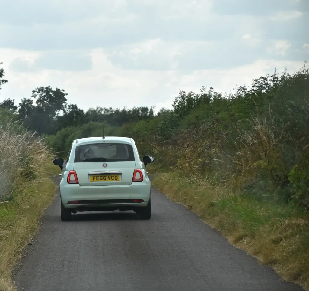 A narrow Gloucestershire lane