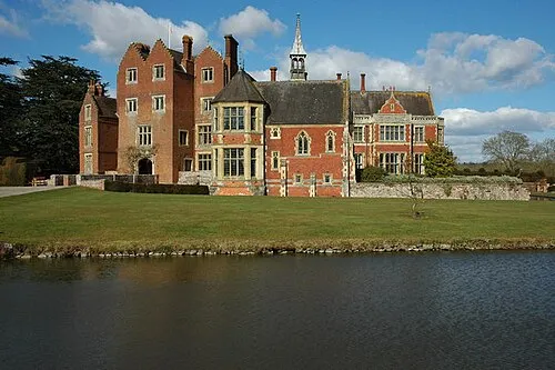 Madresfield Court Much of the picturesque moated Madresfield Court is Victorian with some of the Elizabethan building surviving, though the house is on a site of an early building. The house has never been bought or sold and has remained in the same family for twenty-eight generations, some 1,000 years. In the 1930s, the author, Evelyn Waugh was a regular visitor to Madresfield Court, thus providing the inspiration for his book, 'Brideshead Revisited'.