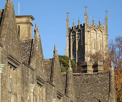 Almshouse gables