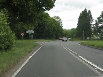 A436 - crossroads near Foxcote