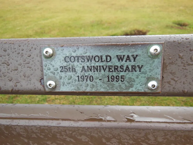 A seat on Cleeve Hill