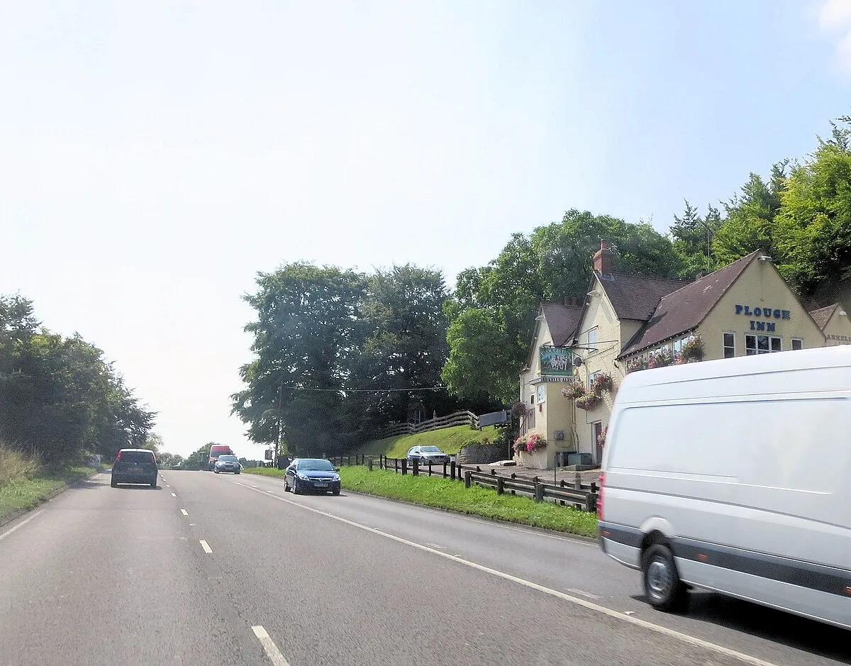 A346 passes The Plough
