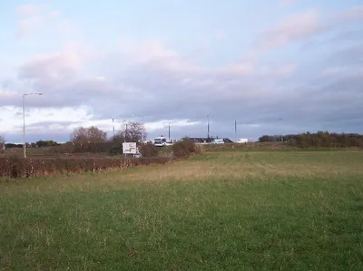 A38 - B4213 Junction. The busy Gloucester to Tewkesbury section of the A38 runs along the top of the ridge. This junction with the B road from Ledbury has been made considerably safer with the introduction of traffic lights.