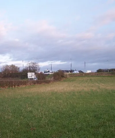 A38 - B4213 Junction. The busy Gloucester to Tewkesbury section of the A38 runs along the top of the ridge. This junction with the B road from Ledbury has been made considerably safer with the introduction of traffic lights.