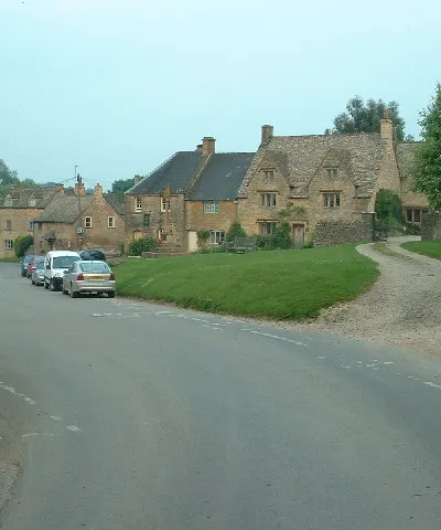 Guiting Power: looking South East down the village.