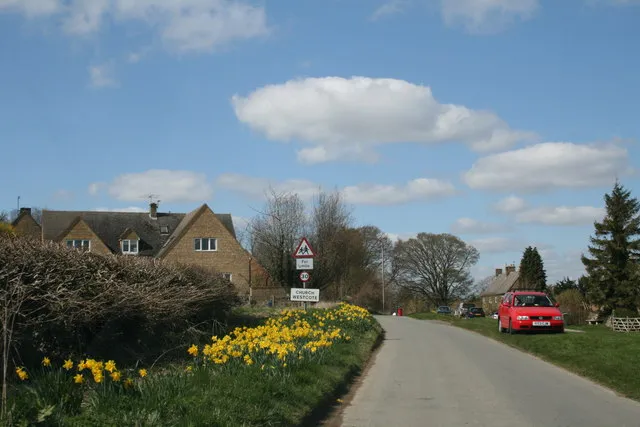 Approaching Church Westcote From Nether Westcote.