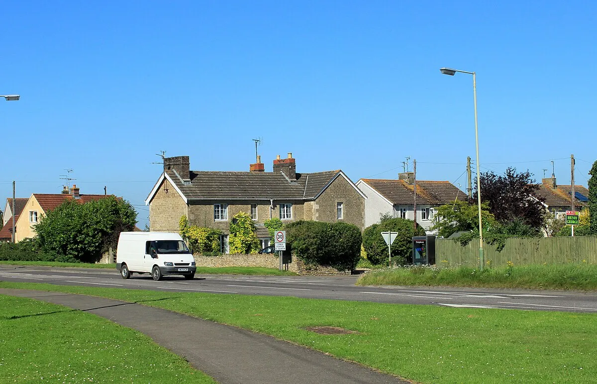 2012 : A429 at Lower Stanton St. Quintin