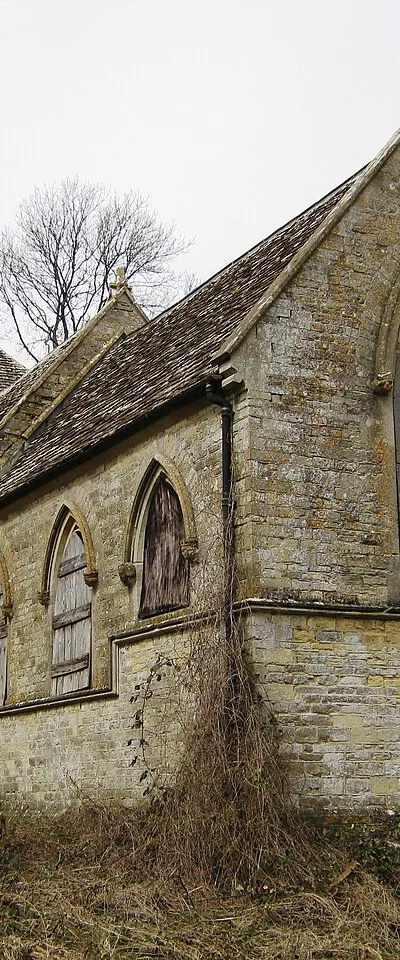 Abandoned Church, Newington Bagpath.