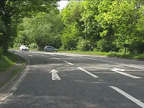 A40 - junction for Whittington