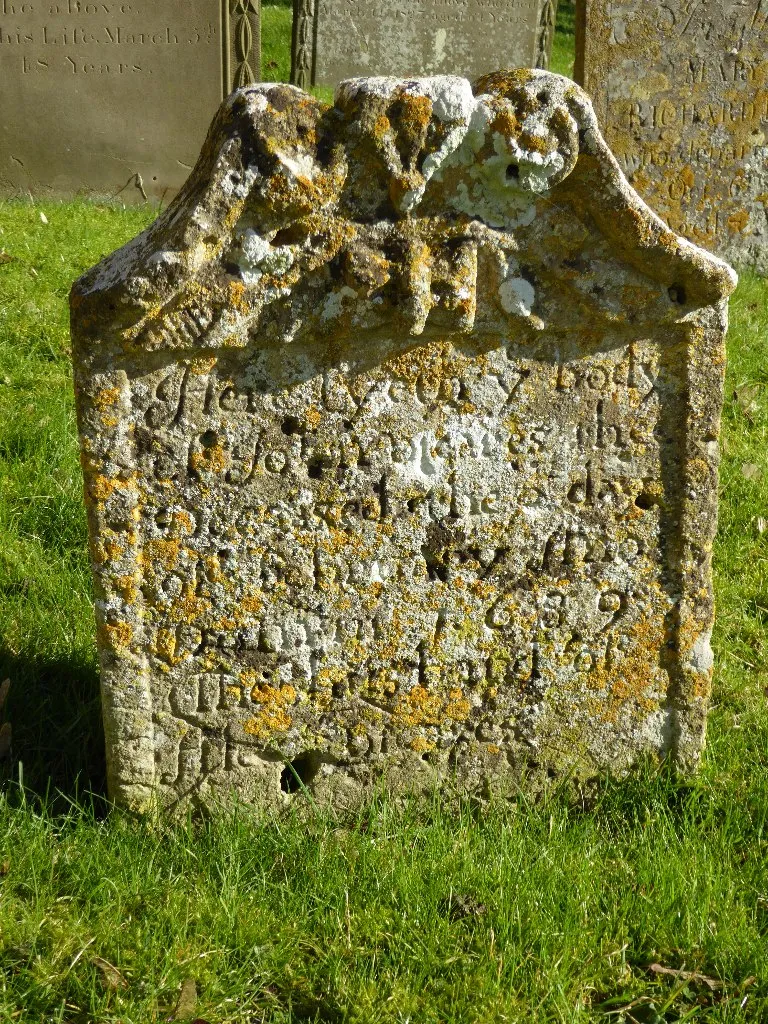 17th century gravestone