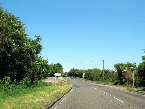 A38 Northbound turning for Ripple