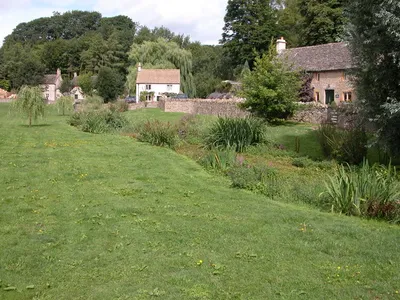 Cottages in the village of Salperton.