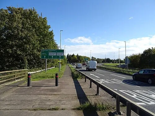 A40 towards Cheltenham